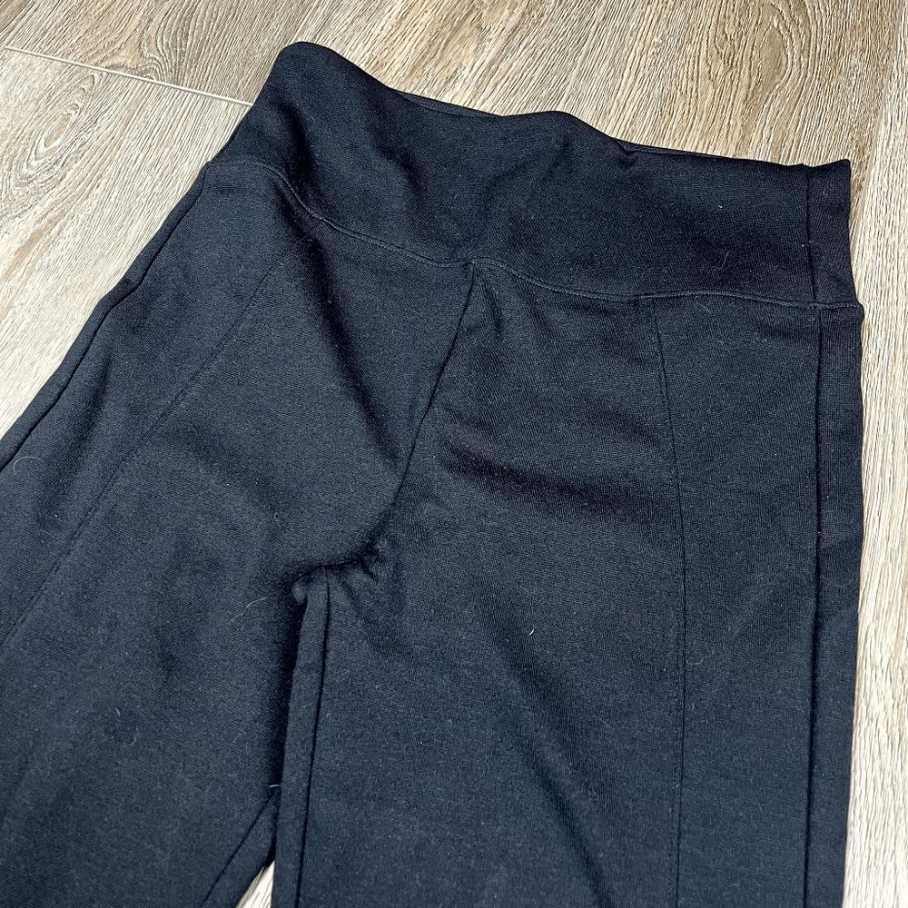 Assets By Spanx Solid Black Front Center Leg Seam… - image 4